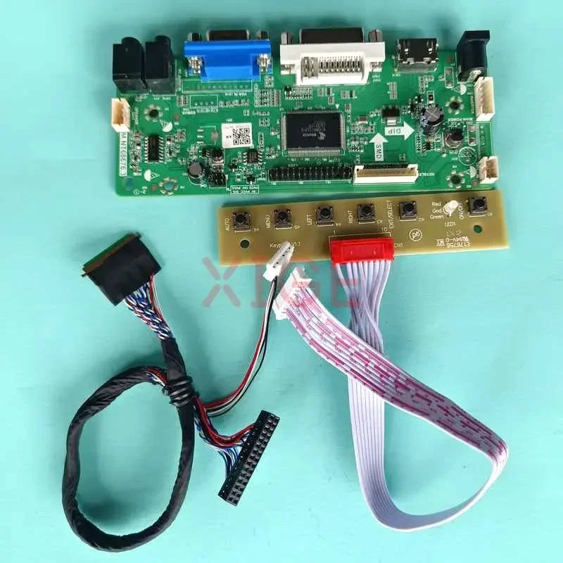 لوحة تحكم ومحرك لابتوب ، متوافق مع HDMI ، DVI ، VGA ، x pin ، LVDS ، 40 ، عدة DIY ،