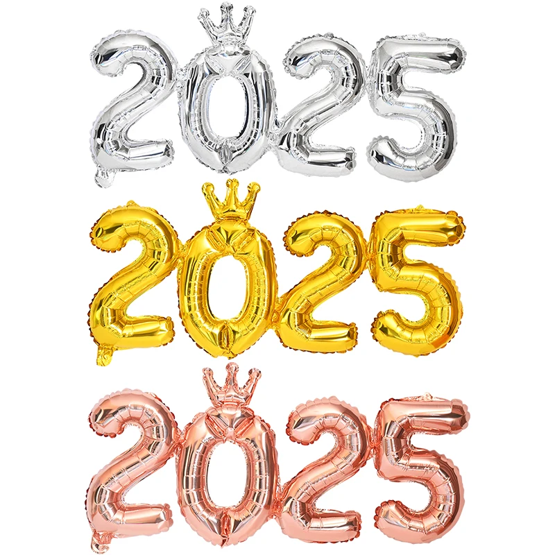 1PC 3D Large Gift Box Santa Claus Foil Balloons Gift Box Elk Balloon Christmas Decorations For Home 3 Colors 2025 Decor Supplies
