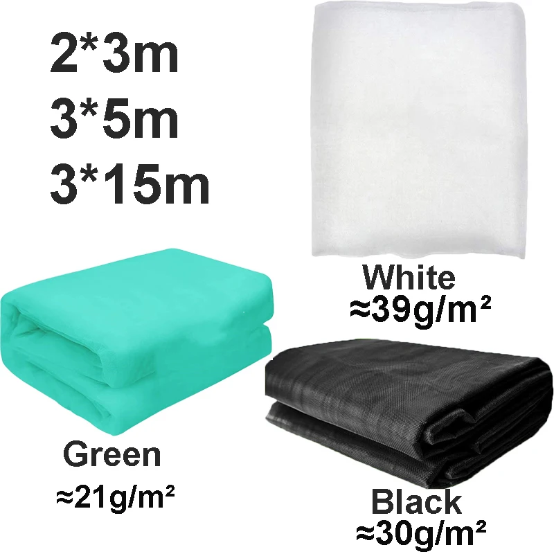 2*3m 3*5/15m DIY Mosquito Nets Outdoor Camp Huntting Garden Dormitory Tent Picnic Camping Cut Fit Size Mosquito Net Netting