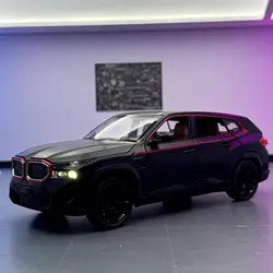 1:24 BMW XM Alloy Metal Diecast Model Car Casting Sound And Light Children's Toys Gift With Kids Collectibles Hobbies Gifts