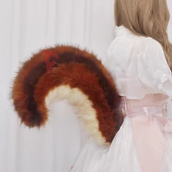 New Hand Made Work Sciuridae Ears Tail Earrings Hairpin Headband Headwear For Game Party Cosplay Accessories Custom Made