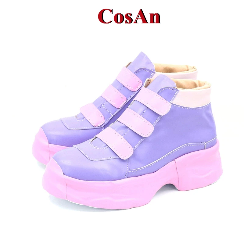 CosAn Anime Link Click Li Tianchen Shoes Cosplay Height Increasing Shoes Performance Anime Expo Universal Customize