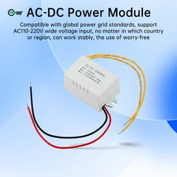 Power Supply Module Adapter 12V 250MA Switch Switching Thermostat AC100-240V to DC12V 3W Converter Power Supply