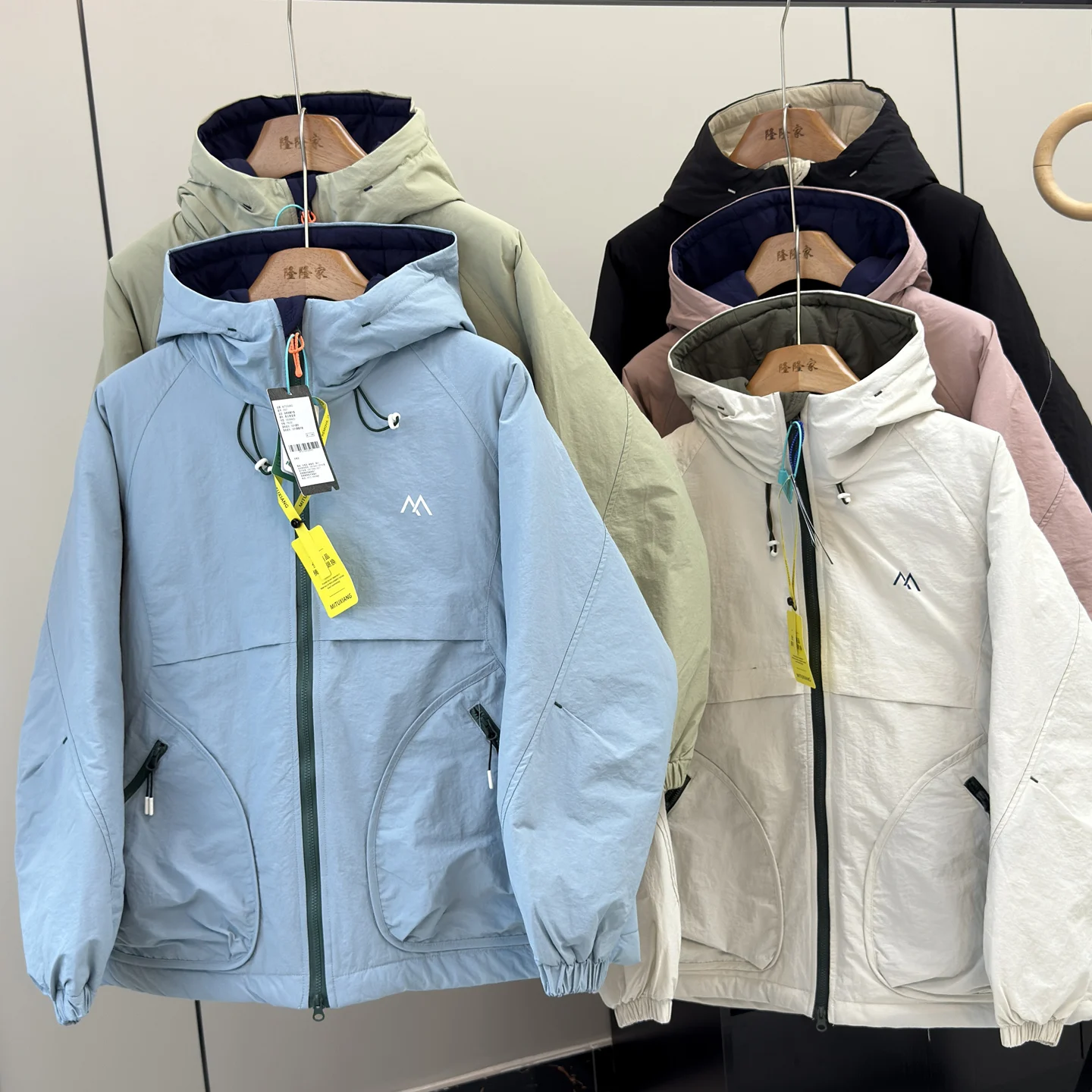 

Outdoor ex Lightweight Cotton Jaet Hooded Water-Resistant Filled Loose Fit Thermal Wear Long Sve Autumn Faion