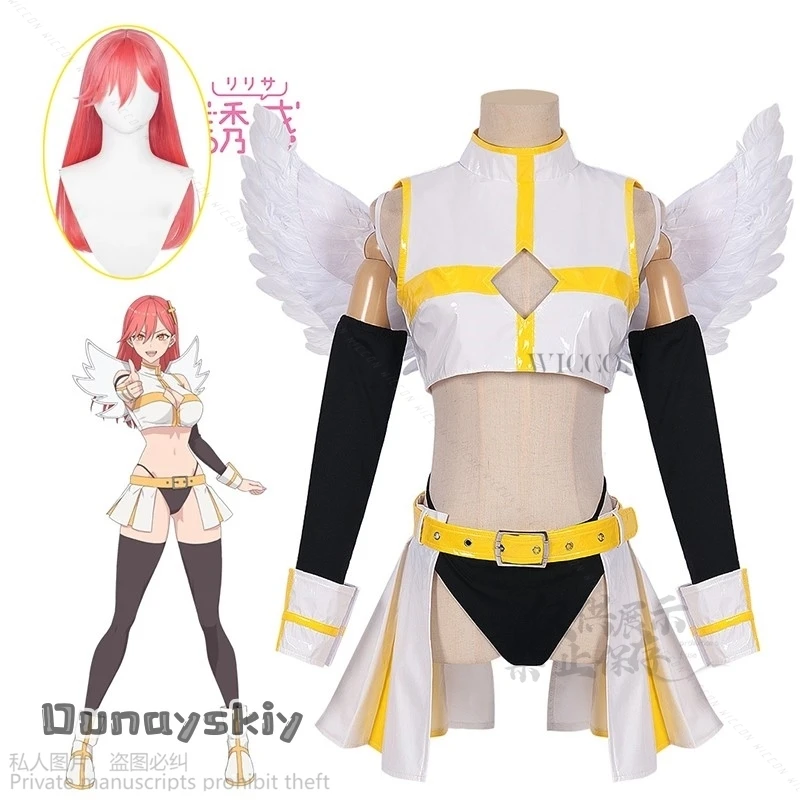 Anime 2.5 Dimensional Cosplay Costume Seduction Nokiel Aria Kisaki Cosplay Wig Uniform Sexy Dress Lolita JK Cosplay Halloween