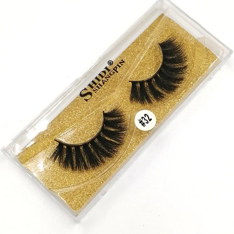 3D Faux Mink Eyelashes False Eyelashes Dramatic Fake Lashes Makeup Extension Eyelashes