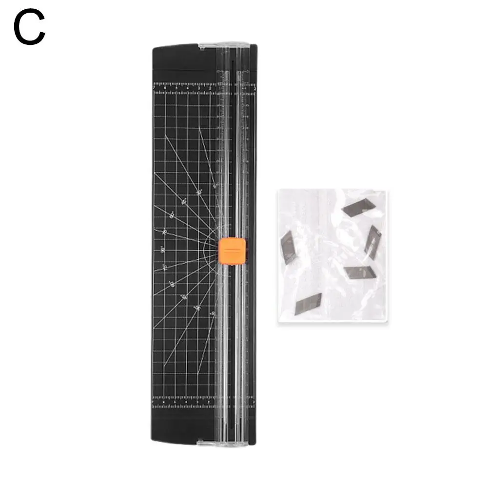 A4 قطع الورق المقصلة آلة قطع الورق صور Payslip بطاقة سجل القصاصات أداة مقياس الصورة مع الانتهازي قطع حصيرة W8I6