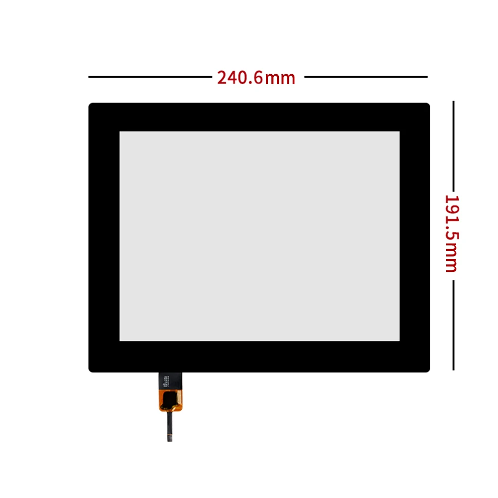 

New 9.7 inch for 241X192mm 240*191mm Capacitive Touch External Screen Plug and Play