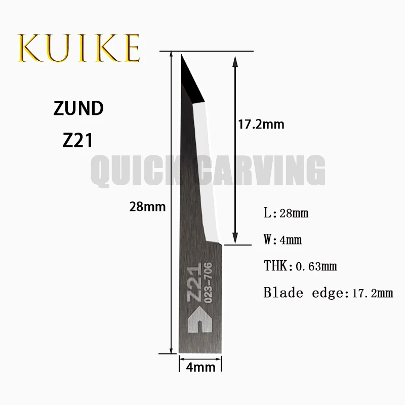 10PCS ZUND Tungsten Carbide Cutting Knife Vibrating Cutter CNC Oscillating Blade ZUND Z20 Z21 Z22 Z23 Z26 Z28 Z29 Z41 Z42