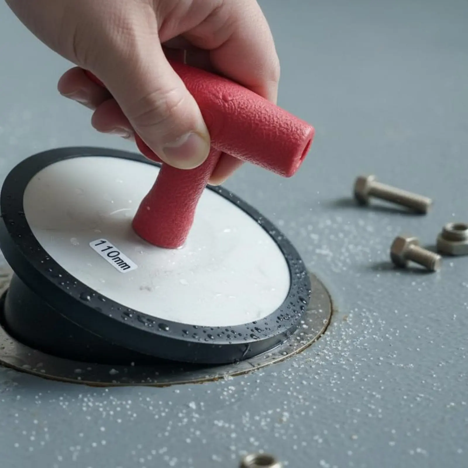 

T-Handle Drain Plug Stainless Steel Components Boat Drain Plug Adjustable Drainage Plug Leak-Resistant Closure for Floor Drains