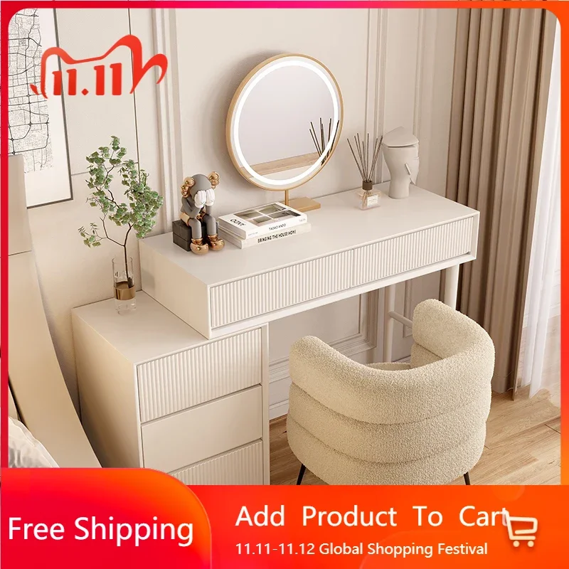 

Organizer Storage Dressing Table Modern Accessories Chair Bedroom Vanity Table Luxury Computer Comfortable Vestidores Furniture