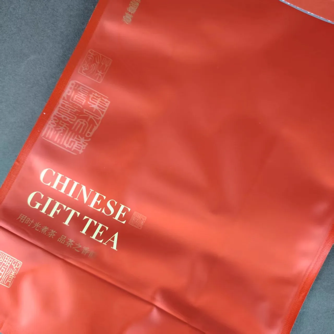 CHINESE GIFT TEA Word Classic Blacktea Packaging Bag 100g/250g/500g Aluminum Foil Packaging Bag GreenOolong Customizable Genuine