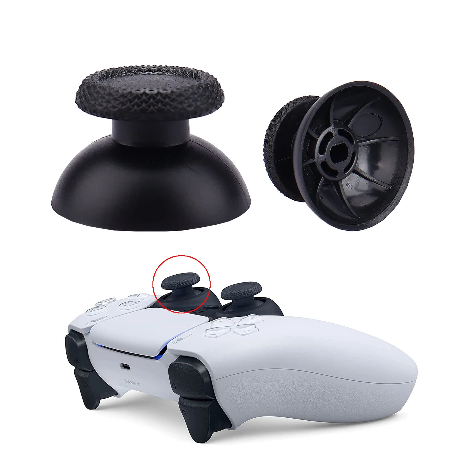 Reemplazo de Joysticks para Playstation 5 DualSense PS5, controlador, destornillador, 2K3 Ohm, analógico, 3D, Thumbstick, Kit de piezas de reparación