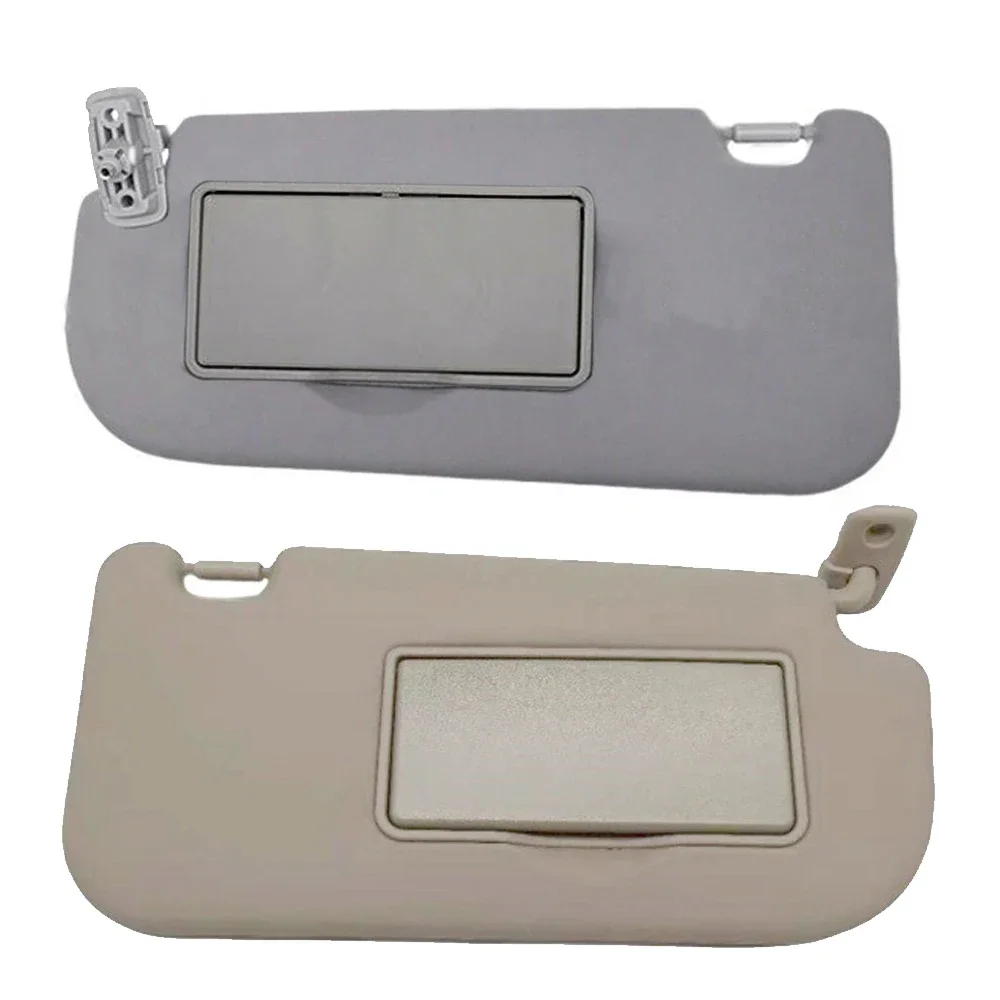 Left Right Sunvisor Sunshield Sun Visor Shield Shade Board with Mirror for KIA Sportage KM 2004 2005 2006 2007 2008 2009