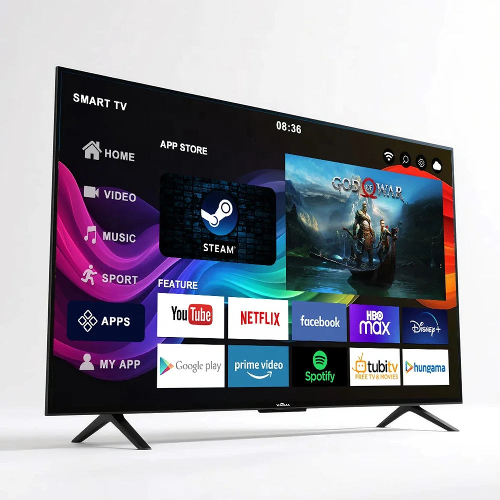 

Original Brand Grade HD Flat 2K/4K Smart TV Frameless 32/43/50 Inches Google Android Wireless WiFi New 32 43 50 Inches