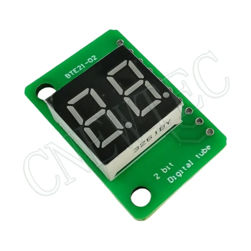 Digital LED Display Module para Arduino, STM32, STC, AVR, 0, 36 polegadas, 2 Bits, 7 segmentos, 5 cores disponíveis
