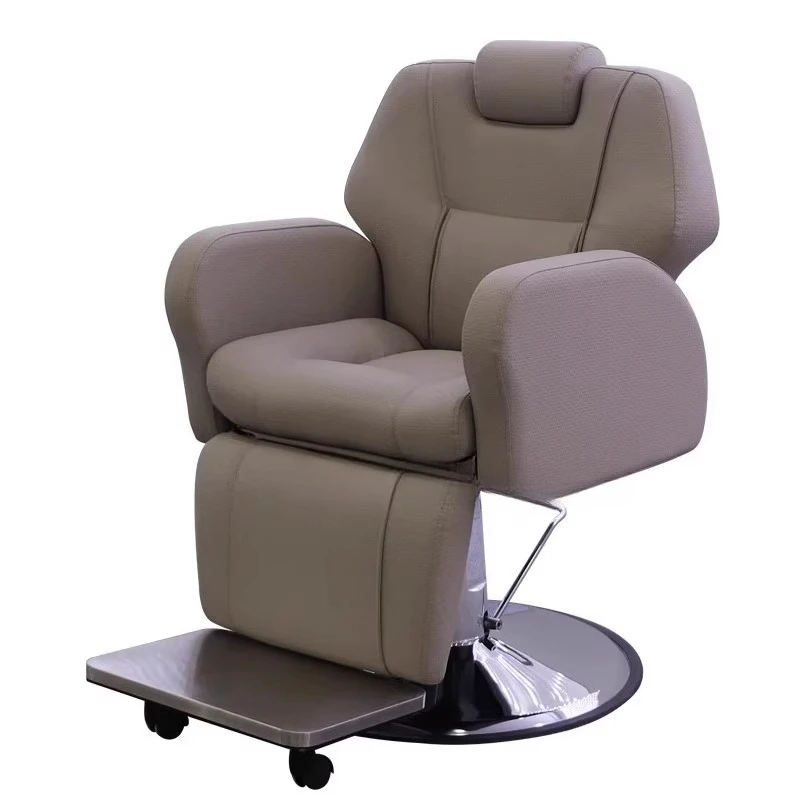 

Hair chair barber shop special dye perm lift rotating large chassis hair salon chair