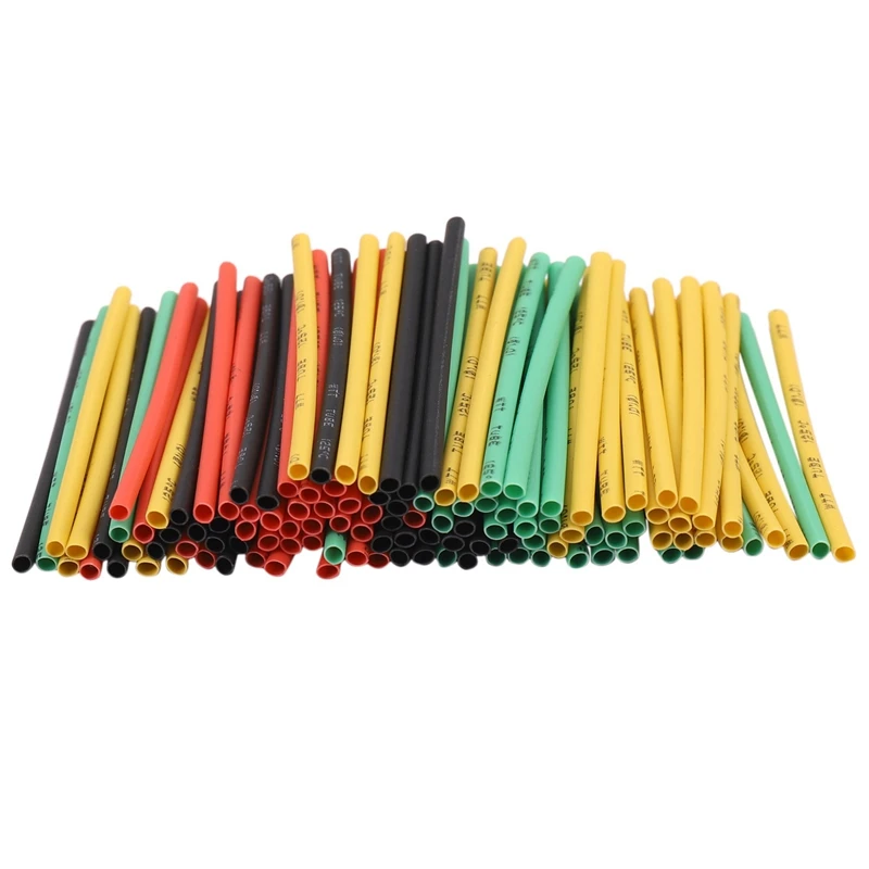 656Pcs Car Electrical Cable Heat Shrink Tube Tubing Wrap Sleeve Assortment