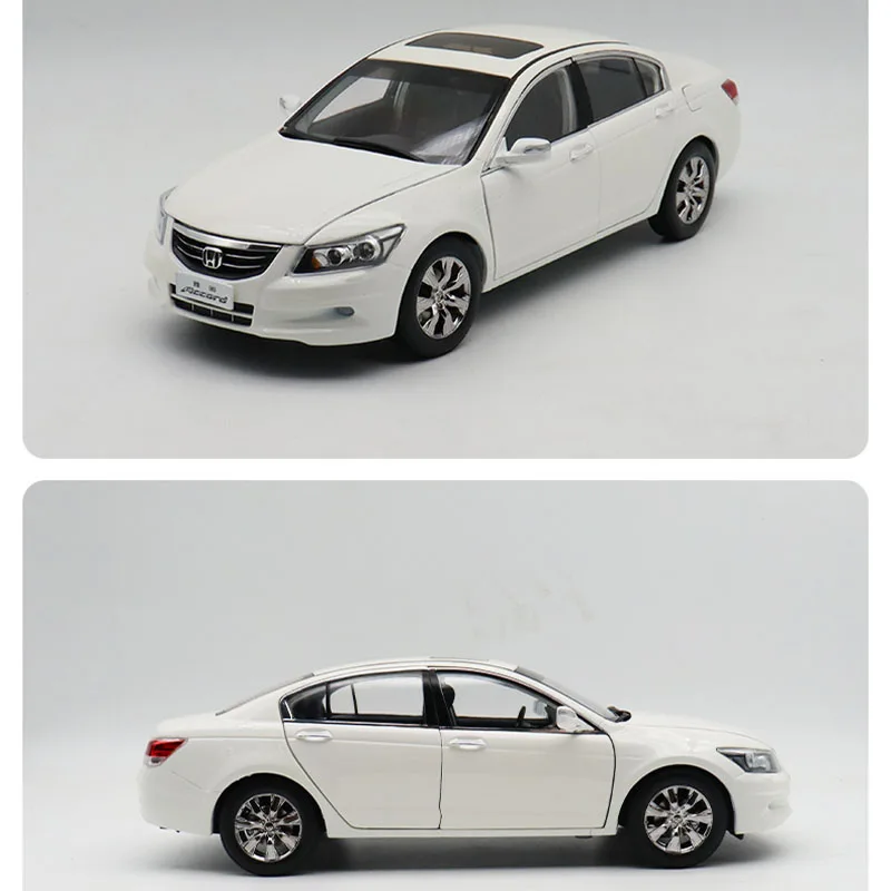 Diecast 1:18 Scale Accord 8.5 Generation Simulation Alloy Car Model Collectible Toy Gift Souvenir Display Ornaments