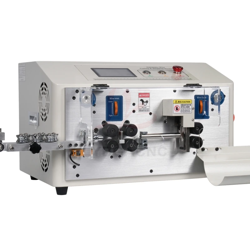 LY جديد SWT-608-MAX1-6S التلقائي 6/8 عجلات محرك تقشير تجريد آلة القطع 0.2 إلى 25mm2 0.3 إلى 25mm2 220V 110V اختياري #6