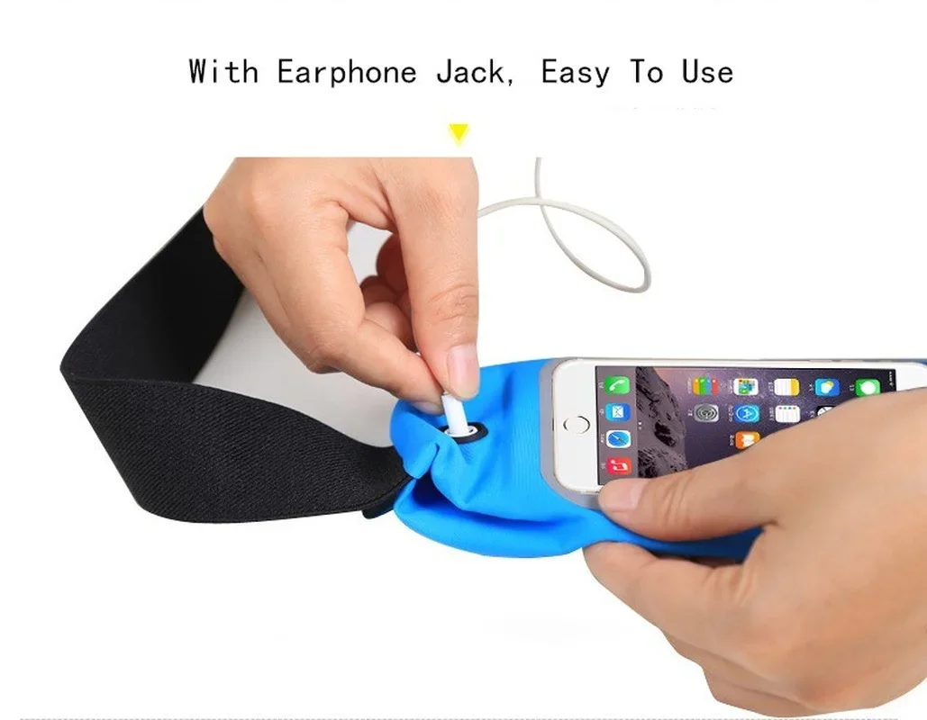 Waterproof Running Waist Bag Phone Touch Screen Pocket Outdoor Jogging Cycling Running Bag Adjustable Pack Purse Sports Belt Bag - Image 5