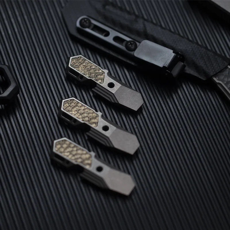 ONE Studio MINI Titanium Alloy Crowbar 2.0 Multifunctional Tool Bottle Opener EDC Toy