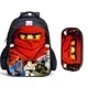 16 Inch Ninja Children School Bags Orthopedic Primary Backpack Kids School Boys Mochila Infantil Catoon Bags