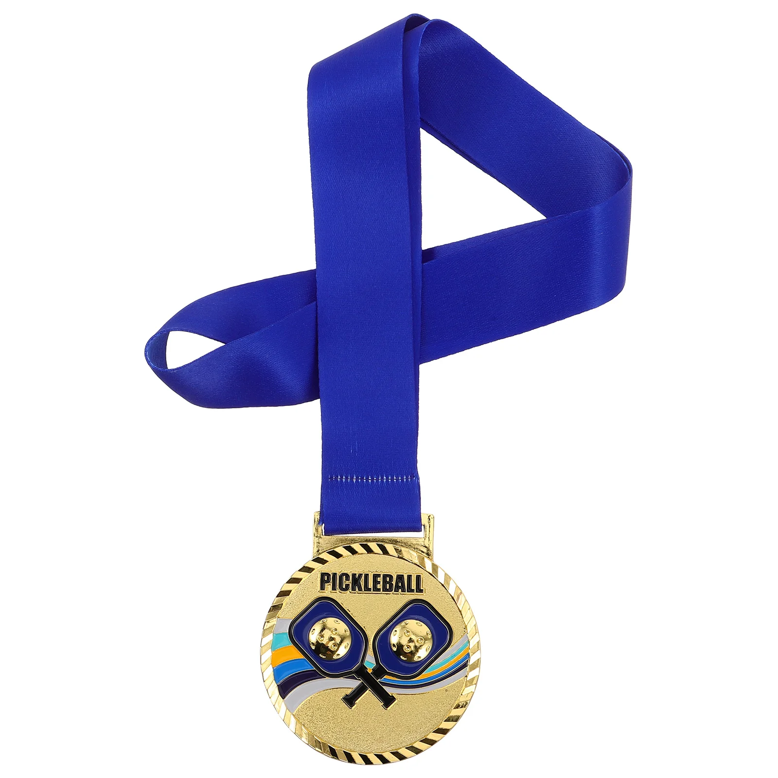 

Durable Metal Pickleball Award Medal Enamel Finish Ideal for Sports Competition Party Favors Prizes Rewards Sports Medal
