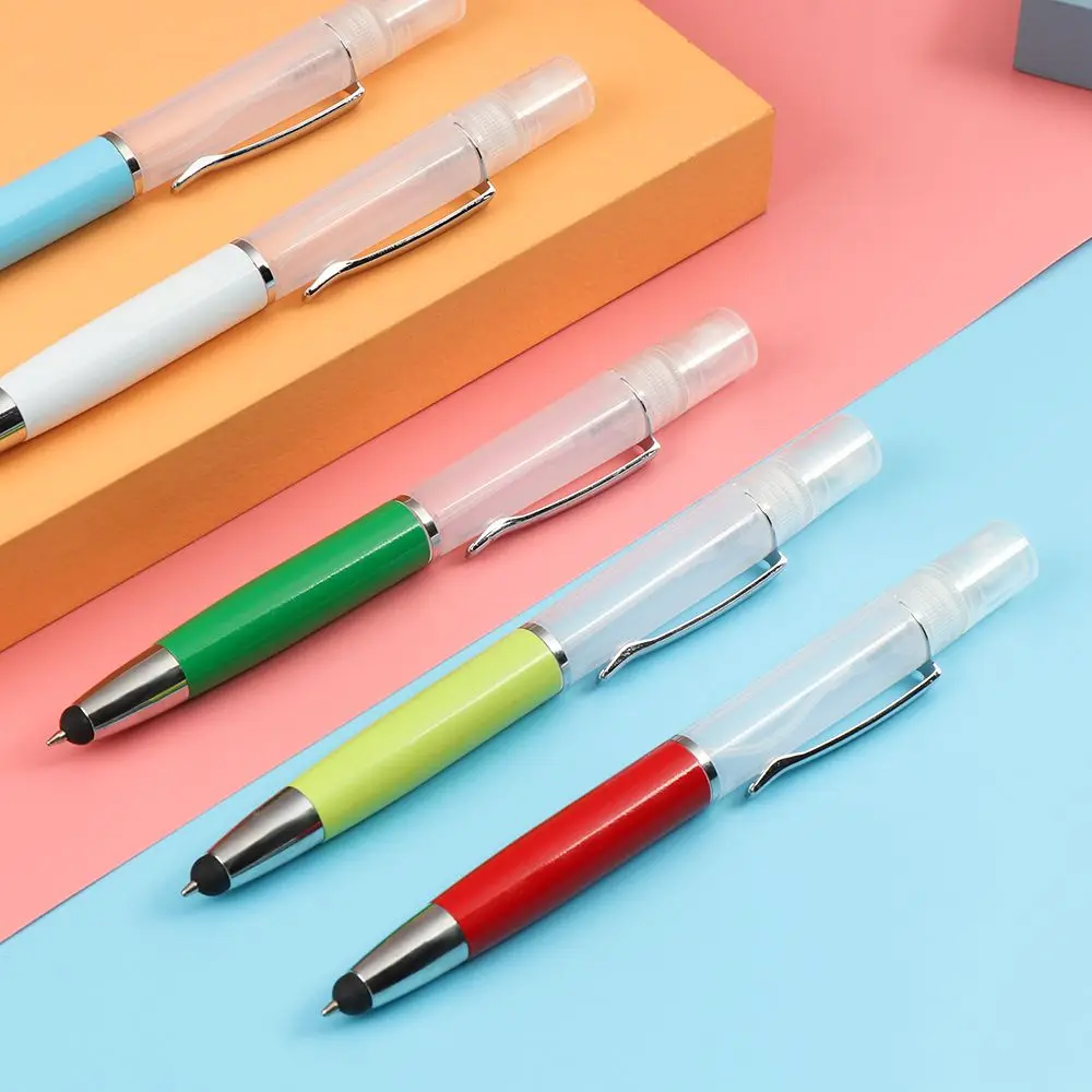 Refillable School&Office Supplies Writing tools Travel Perfume Bottle Disinfectant Spray Gel Pen Ballpoint pen
