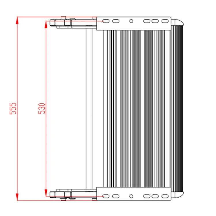 

Folding Single Layer RV Step Silver And Aluminum Alloy Caravan Step Electric With Motor Motorhome Single Step