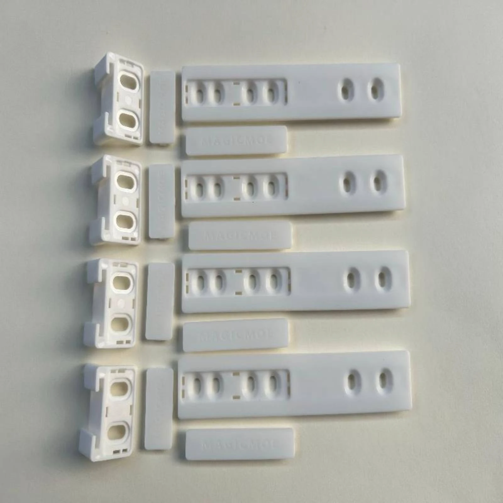 Refrigerator Slide Rail Kit Smooth Gliding Refrigerator Sliding Rail with Screws Replacement Part Robust Hardware Heavy Duty