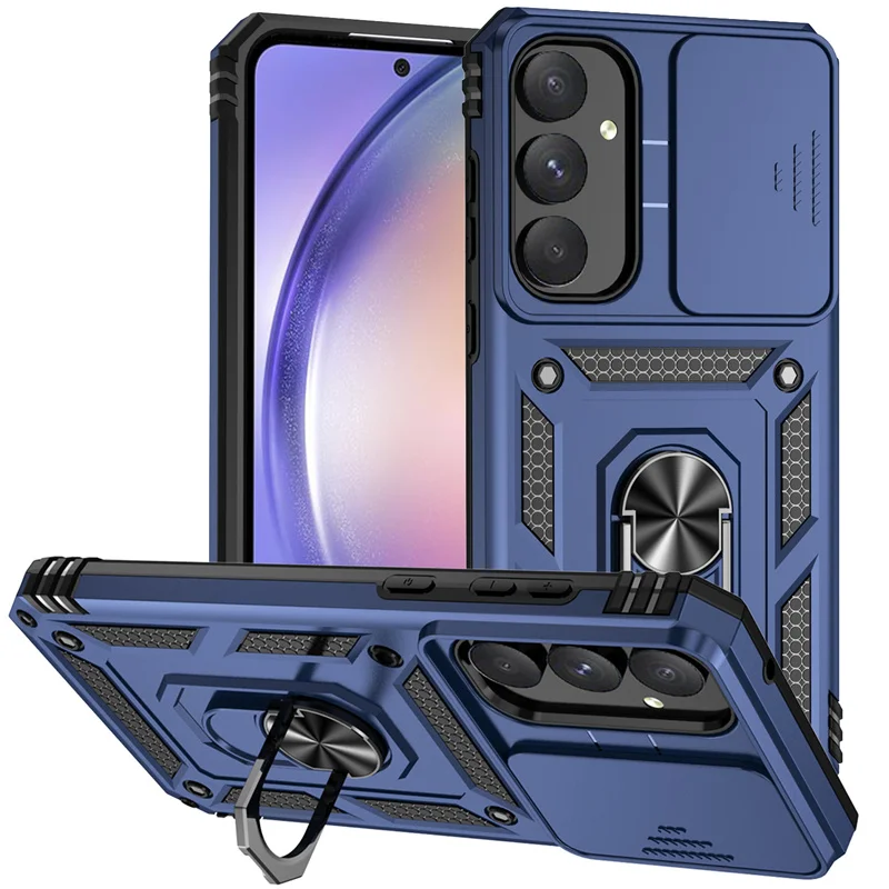 Armor Shockproof phone Case For Samsung Galaxy S26 Plus S25 edge S24 FE S23 + S22 S21 Ultra 5G Cover Lens Protect Ring Holder