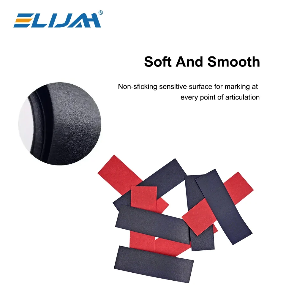 

ELIJAH, 10 коробок, 300 листов, стоматологическая артикуляционная бумага, 55*18 мм, синие, красные, двухсторонние полоски для укуса, отбеливающий материал для ухода за зубами