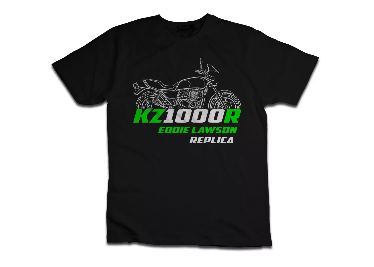 Z1000R และ KZ1000R 1981-1984 รถจักรยานยนต์เสื้อยืดกราฟิกสบายๆฤดูร้อนแขนสั้นผ้าฝ้าย 100% เสื้อยืดเท่ๆ