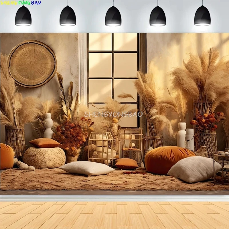 

Baby Shower Happy Birthday Party Photography Backdrops Newborn Kids Air Balloon Princess Tropical Jungle Photo Background BB-31