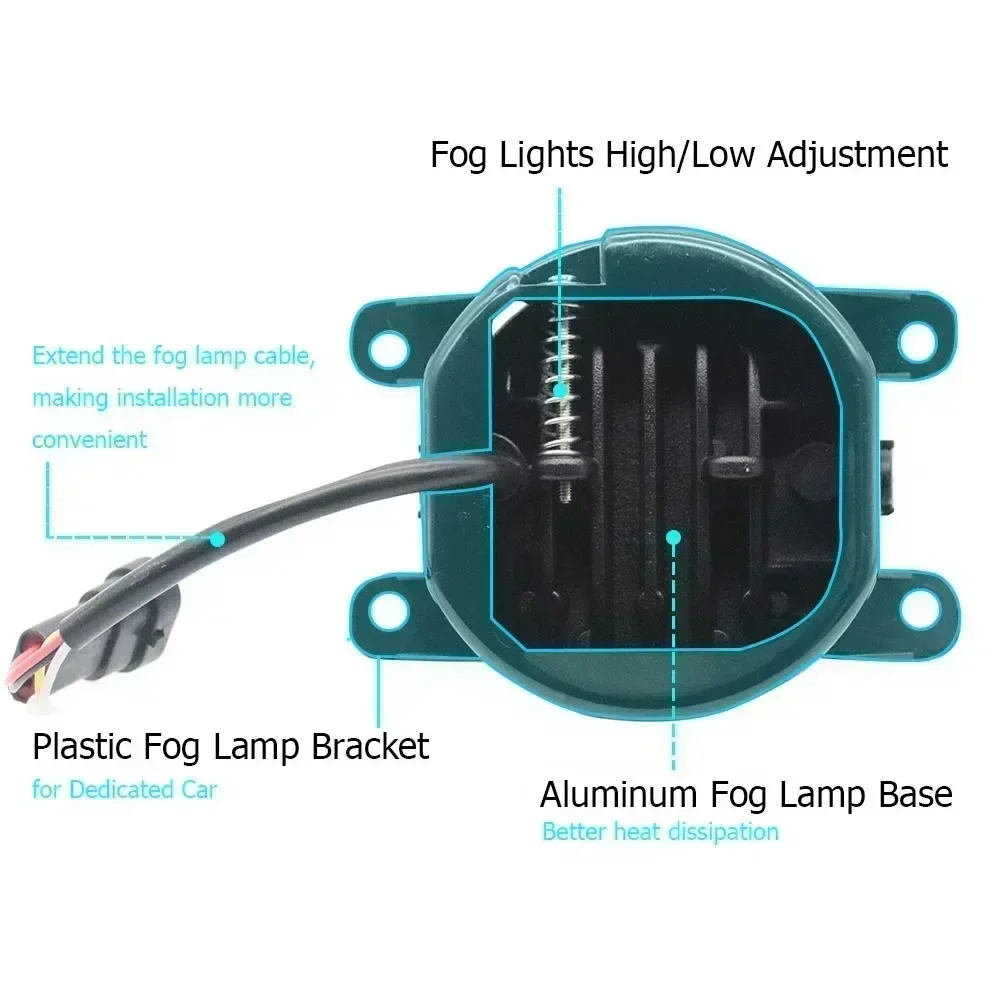 Светодиодные противотуманные фары PTF 30 Вт с объективом для Nissan Xterra N50 2005-2015 не WD22 автомобильный сигнал поворота Angel Eye DRL Комплект дневных ходовых огней