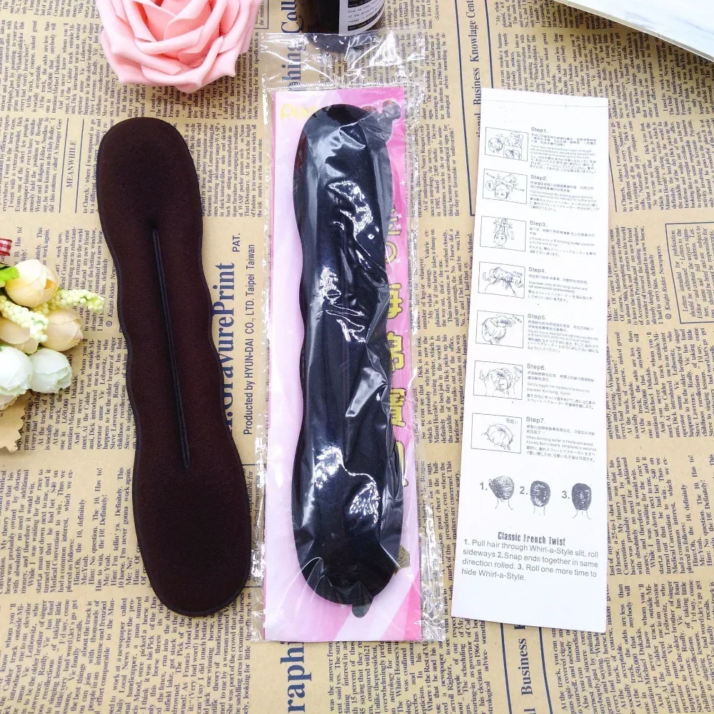 Hair Styling Magic Sponge Clip Foam Bun Curler Hairstyle Twist Maker Tool Hot Sale Fashion Styling Hair Accessories Для Волос