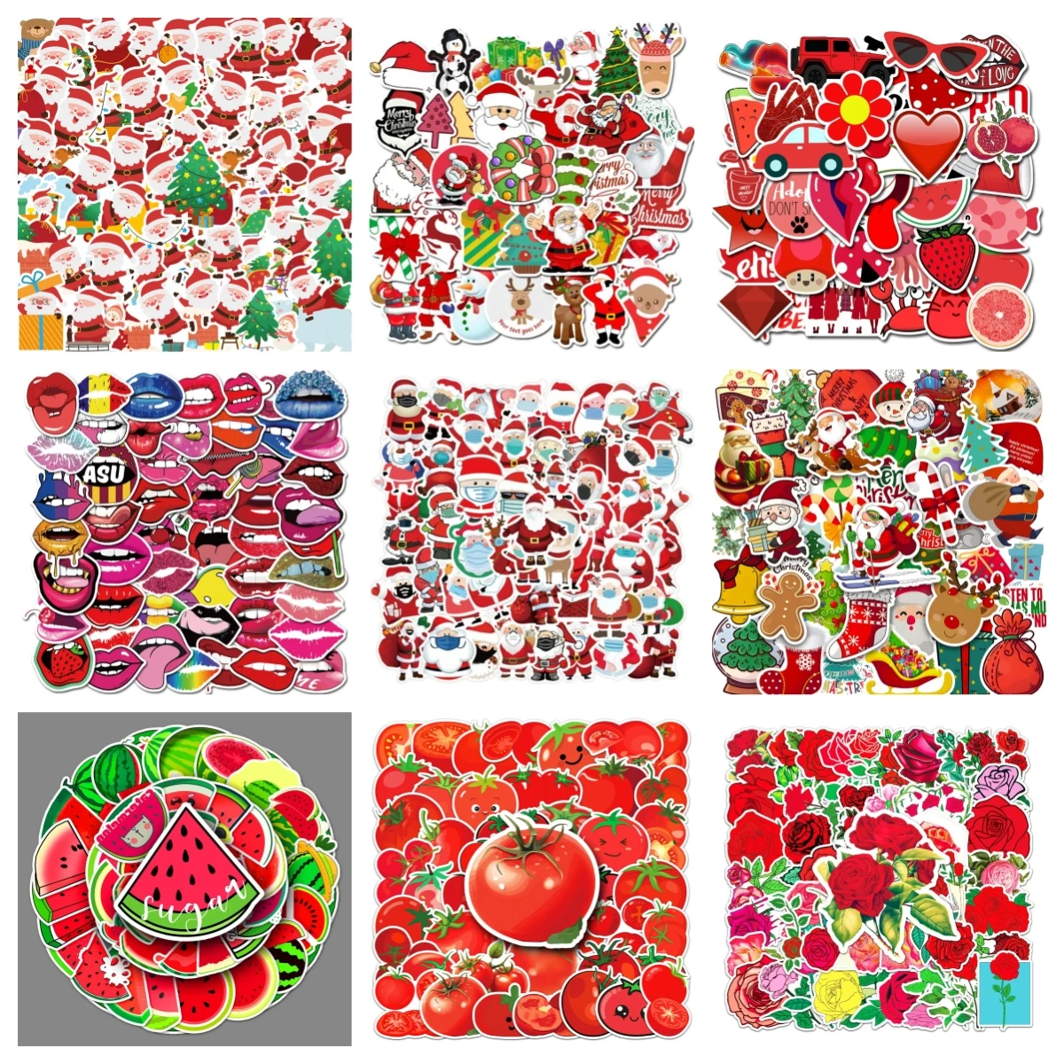 10/30/50 Stuks Lekkernijen Fruit Food Cartoon Schattige Sticker Decoratie Notebook Diy Koffer Plakboek Waterdichte Sticker Groothandel