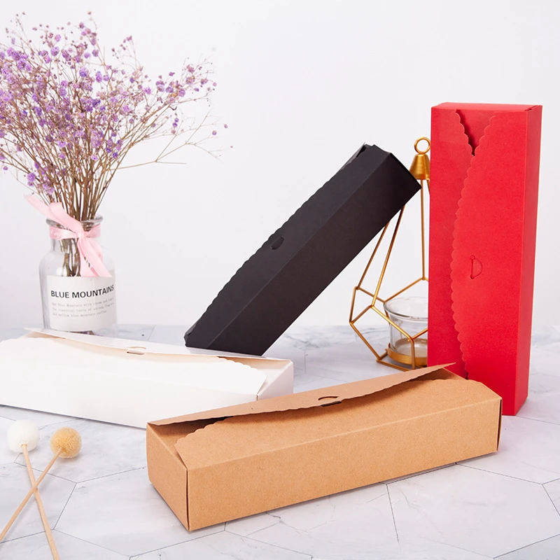 

30/50 шт., крафт-подарочные бумажные коробки для конфет ручной работы, ювелирные изделия для торта, подарочные упаковочные коробки, шоколадные коробки для рукоделия, чехлы