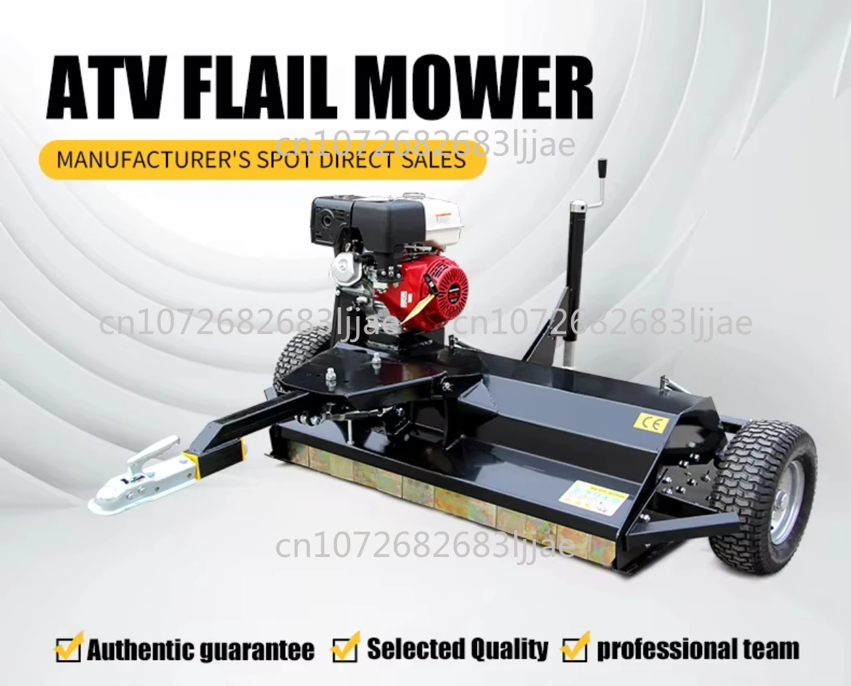 advance payment Certification ATVX High-Efficiency ATV Flail Mower for Easy Maintenance & Fast Cutting Grass Cutter