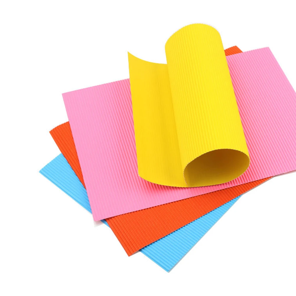 

56 Pcs 's Origami Materials Corrugated Paper Fold DIY for s Color Cardstock