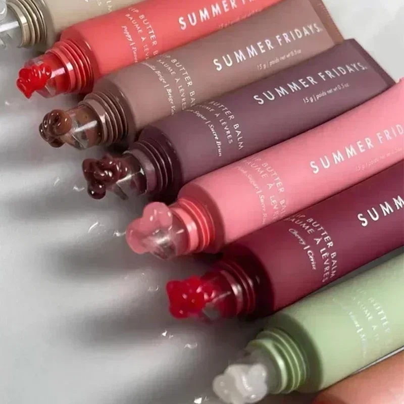 Brillant à lèvres d'été, baume hydratant, lisse, doux, cosmétiques, cerise, vanille, Beige, gâteau d'anniversaire, maquillage, soin des lèvres