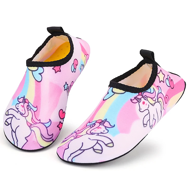 Zapatos acuáticos de secado rápido para niños y niñas, zapatillas suaves de buceo, natación, calcetines de Yoga para interiores, 20-37