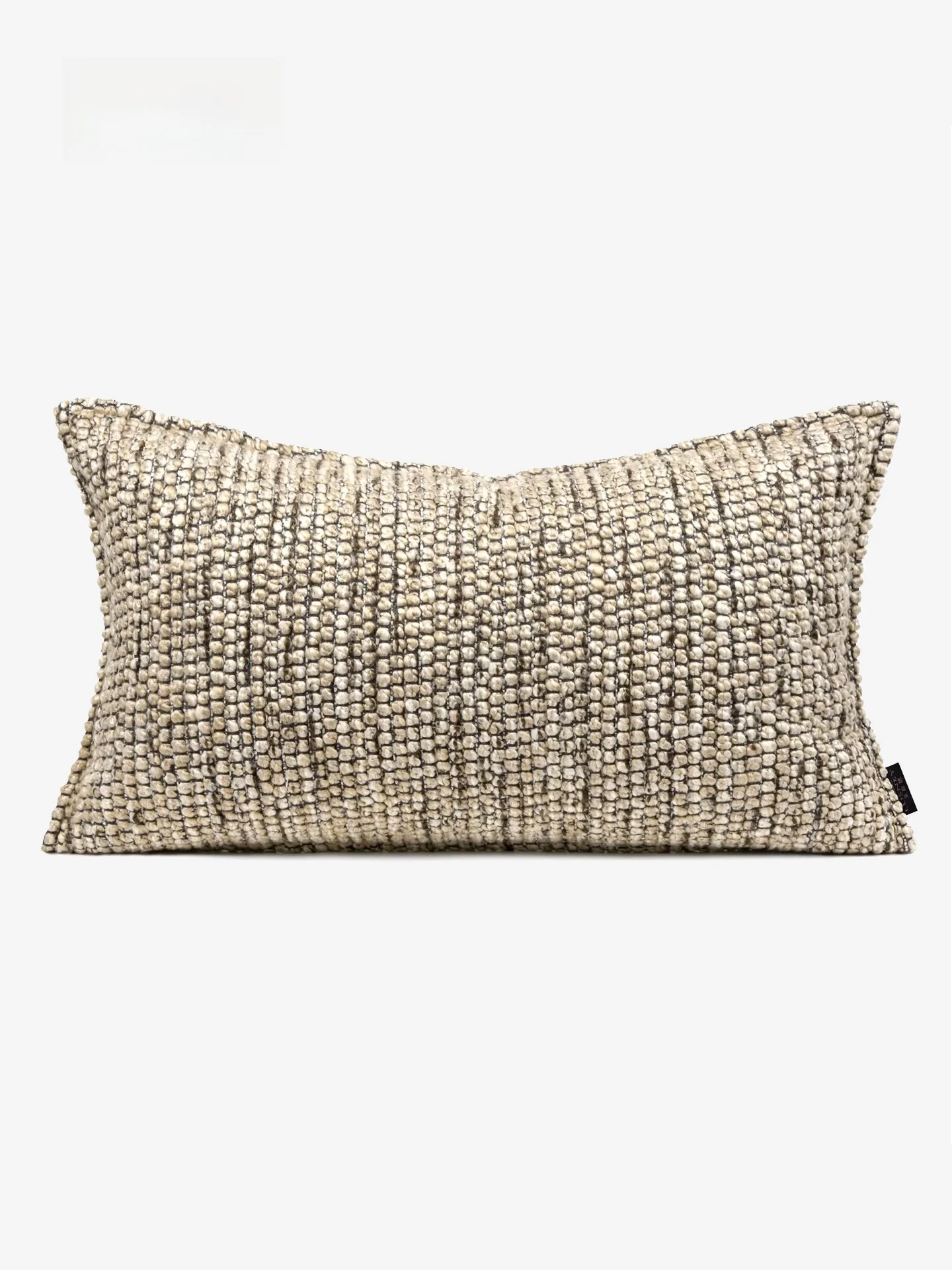 

Новая наволочка в китайском стиле, легкая, роскошная, из хлопка и льна, бежевая, с текстурой ваби-саби, для дивана, гостиной, поясничная подушка