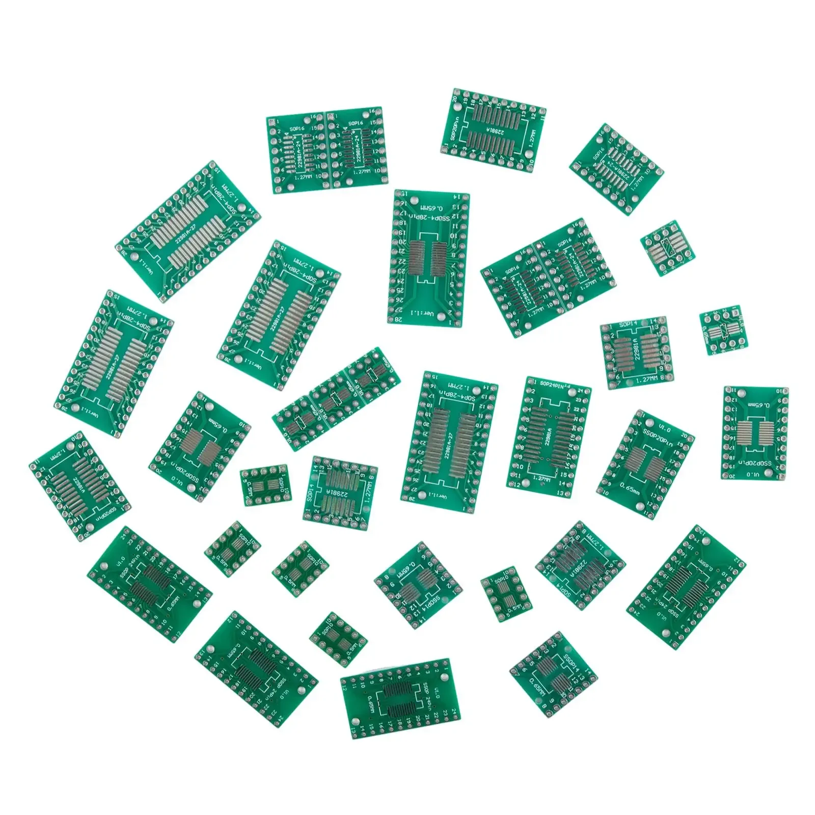 DIP PCB Board PCB Board Breadboard Digital Turn To DIP SOP24 Pin SOT23 8 Table Welding For Electrical Testing