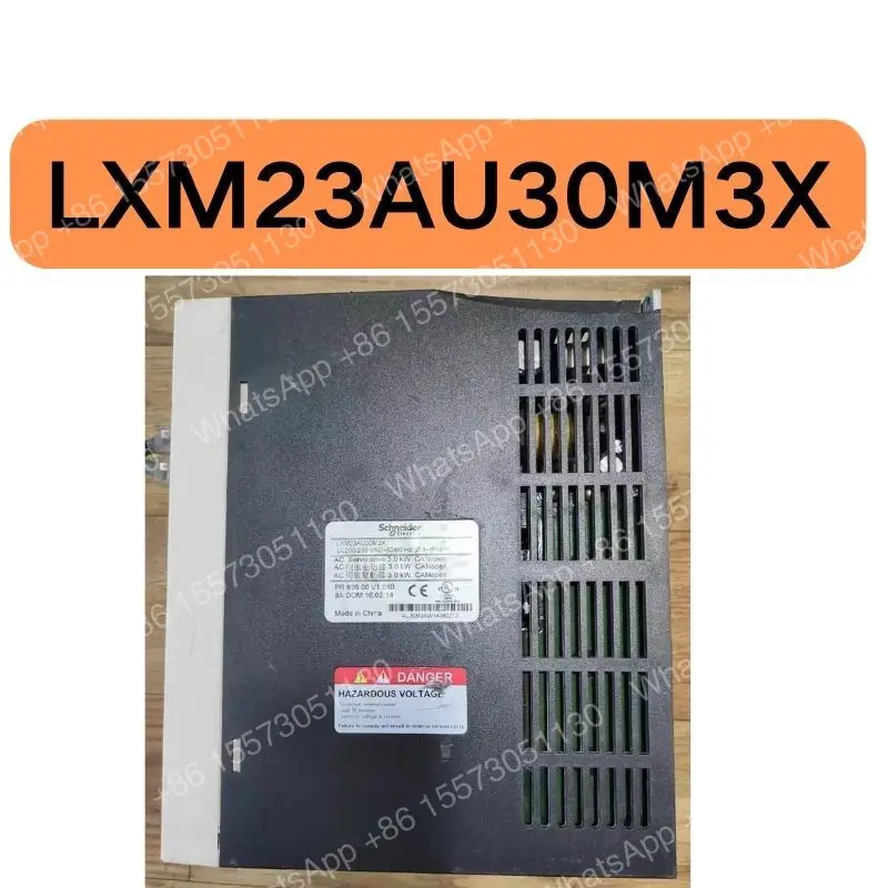 Used 23 series servo driver 3KW LXM23AU30M3X tested OK and the function is intact