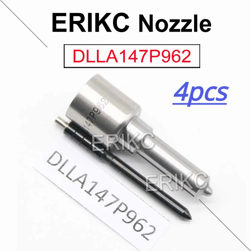 

4pcs DLLA147P962 Fuel Injector Nozzle DLLA 147 P 962 For Denso 095000-7440 095000-6710 23670-39166 Toyota Dyna 2001-2010 1KD-FTV