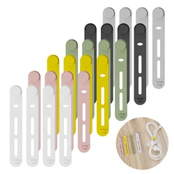 Silicone Organizer Ties Reusable Cord Strap, Cable Organizer Ties,for Wire Headphones Phone Accessories Organizer Strap