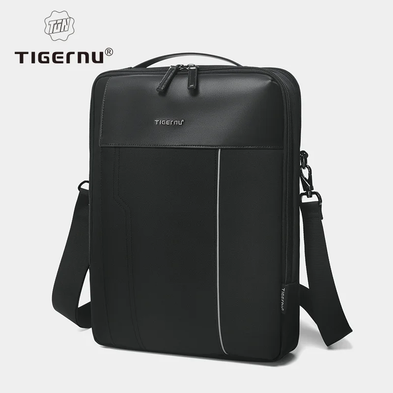 Lifetime Warranty Shoulder Bag For Men 13.3inch Tablet Crossbody Thin Handbag Messenger Schoolbag Classic Series