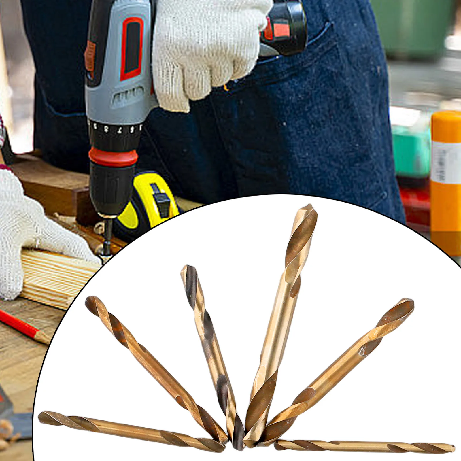 Amazing Performance with this Set of 6 High Speed Steel Doubleended Auger Drill Bits Suitable for Various Projects